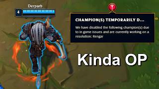This is why Rengar got DISABLED!