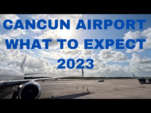 वीडियो: कैनकन एयरपोर्ट गाइड
