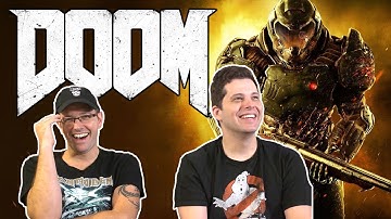Trying out DOOM 2016 - James and Mike Mondays