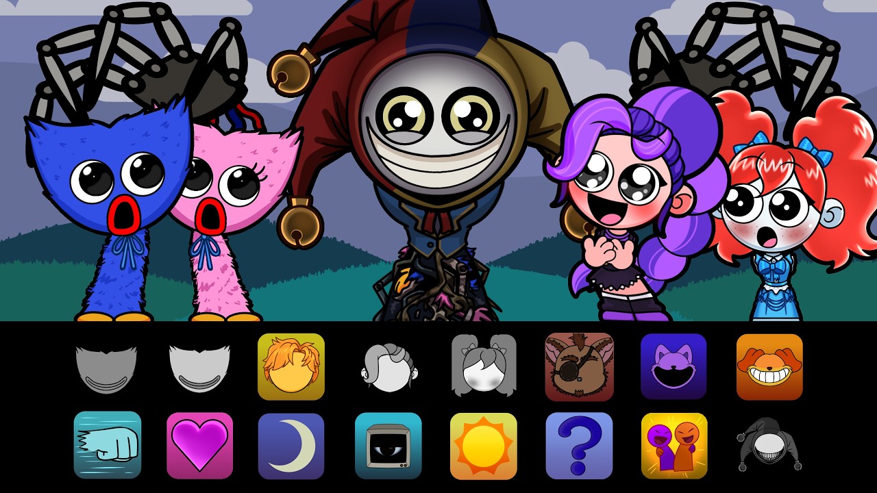 Poppy Playtime 5 x Sprunki Mod - Prototype VS Lily x Huggy Wuggy x Kissy Missy