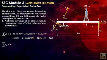 CE REVIEW - WEEK 3 | FRICTION PART 2