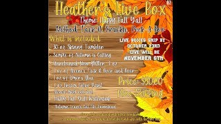 Heathers Live Box 2, Glitter, Surprises, and more