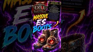 Massive ES Boots – This Is Crazy | PoE 2
