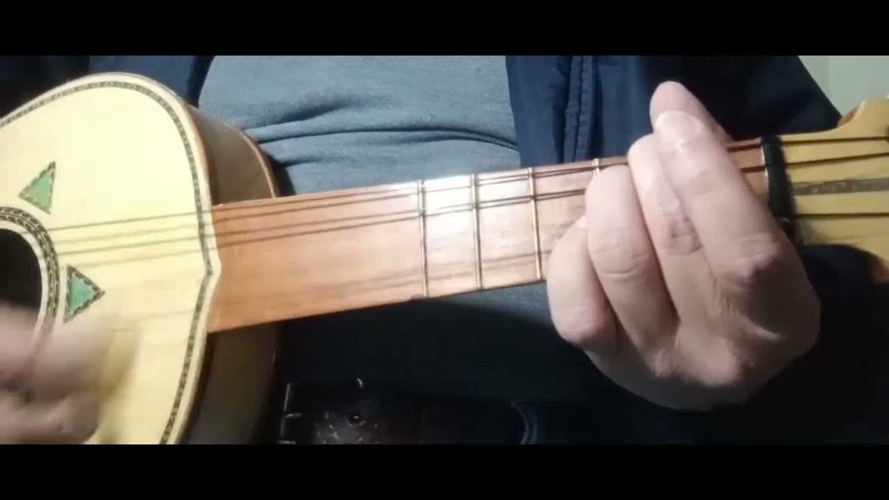 VIHUELA   TUTORIAL   LENTO    la malagueña  EN   Em  TONO  ORIGINAL