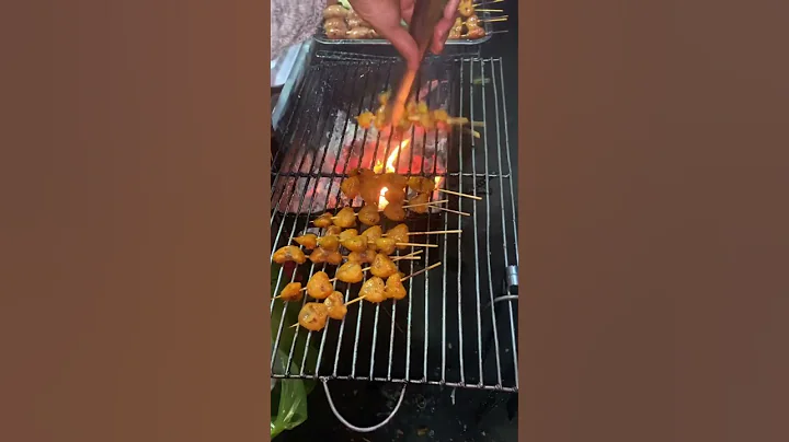 BBQ chicken street food so chips chips #shorts