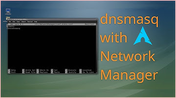dnsmasq with Network Manager ! Arch Linux | Two Methods
