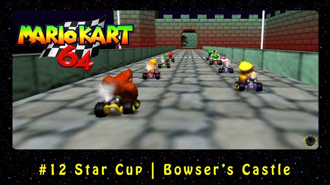 Mario Kart 64 (N64) #12 Star Cup | Bowser's Castle | 150cc - YouTube