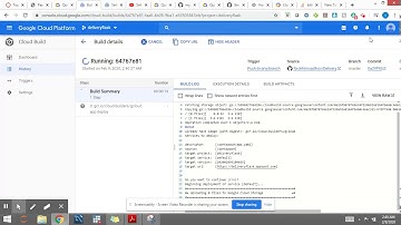 GCP continuous app deployment with Flask