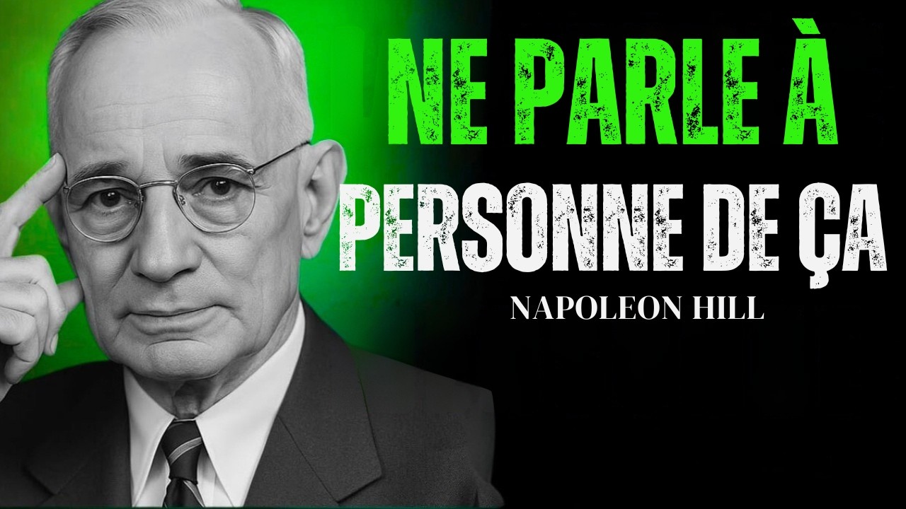 Pourquoi Partager tes Rêves te Détruit? .Napoleon Hil