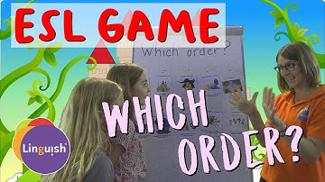 Linguish ESL Games // Which order? // LT33