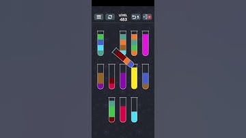 Water Sort Puzzle Level 483 Walkthrough - SOLVED!