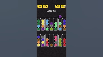 Ball Sort Puzzle - Level 1677