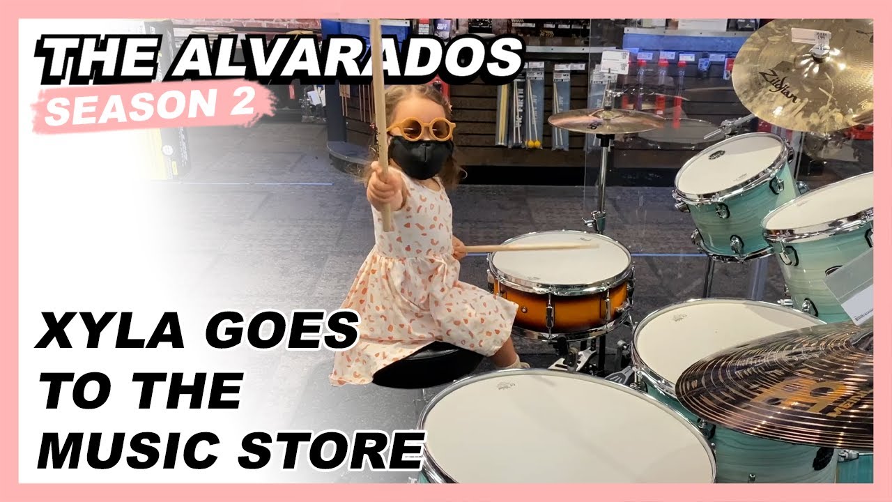Xyla Goes to the Music Store - The Alvarados