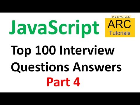 Javascript Interview Questions and Answers - Part 4 | javascript interview questions freshers