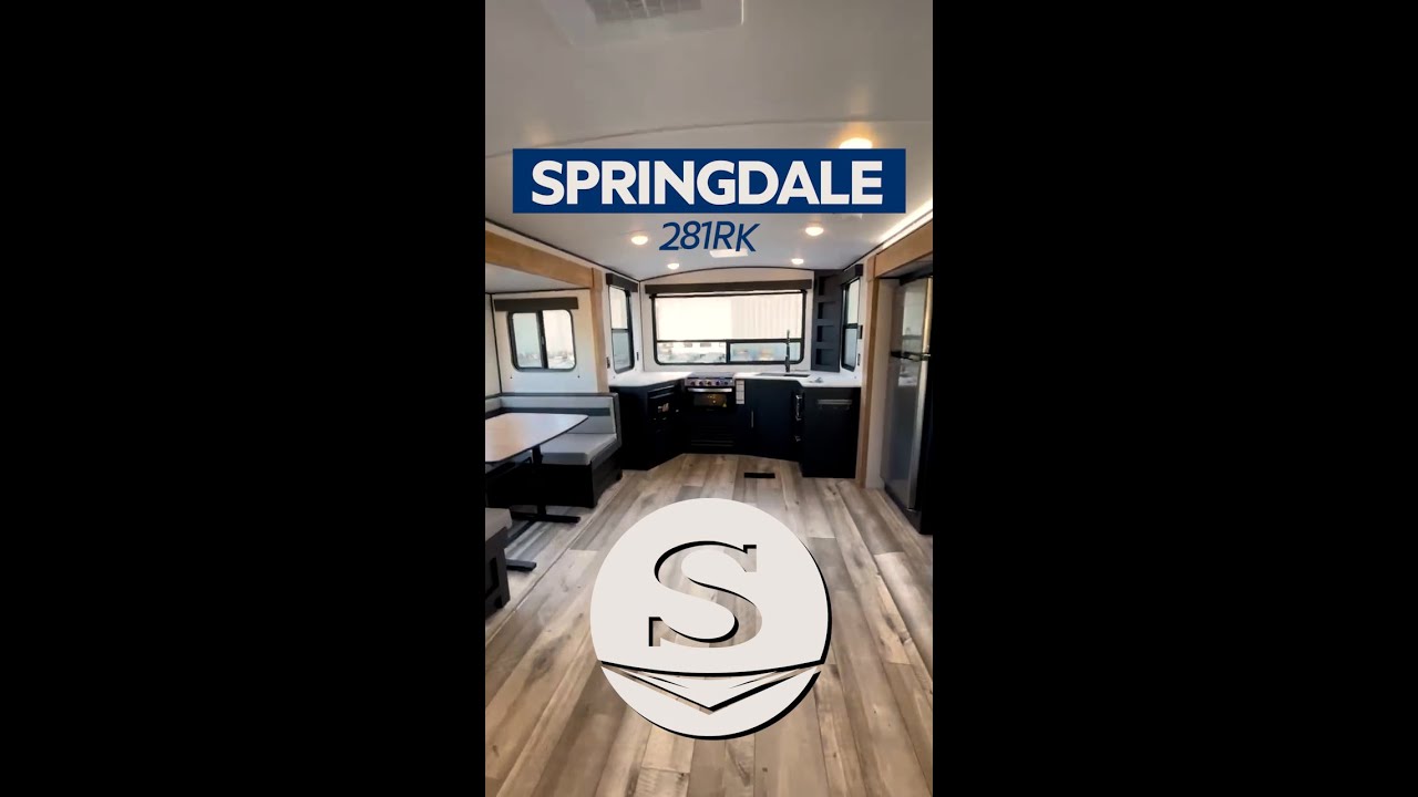 Sneak Peek of the Brand New 2023 Springdale 281RK Featuring the Best Panoramic Views in the Industry