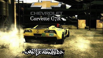 Chevrolet Corvette C7R | Junkman Performance | NFS Most Wanted 2005 Remastered 4K Graphics .