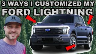 3 Ways To Customize Your Ford Lightning | EV Electric Truck