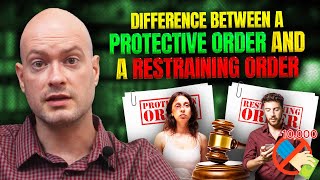 Difference Between a Protective Order and A Restraining Order