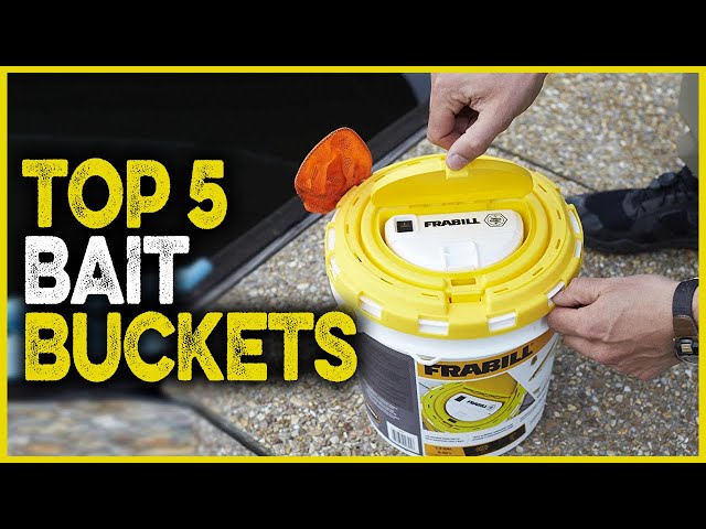 Best Bait Bucket 2023  Top 5 Bait Bucket For Livewell & Fishing 
