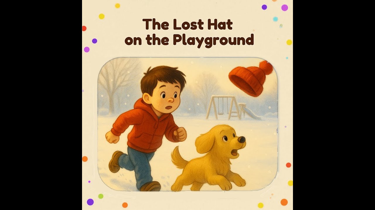 🎩 The Lost Hat on the Playground | A Sweet and Cozy Kids Story