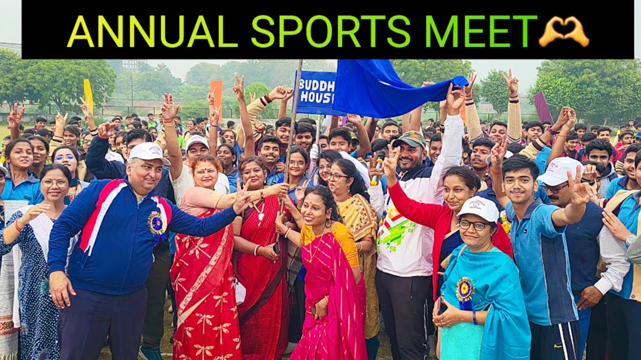 ANNUAL SPORTS MEET 2023 || SCHOOL SPORTS DAY VLOG || ATHLOS 2023 || PRAYAGRAJ