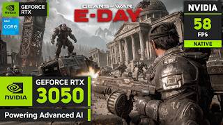 RTX 3050 on Gears of War: E-Day - Unreal Engine 5!