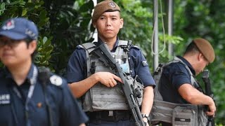 歴史的会談迫る　厳戒のシンガポール