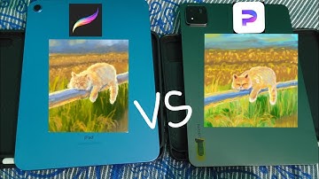 Procreate vs HiPaint | iPad 10gen vs Xiaomi Pad 7 Drawing Comperation