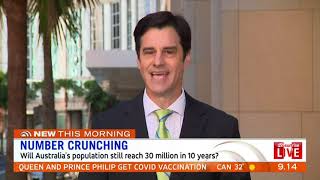 Fall in migration | Mark McCrindle on Sunrise