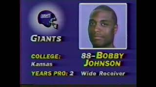 1985 Week 1 - Philadelphia Eagles at NY Giants