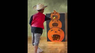 DIY Halloween games #partygames #halloweengames #halloweenkidsgames #diyhalloweengames #toddlergames