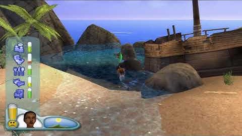 The Sims 2: Castaway - PS2 playthrough - Part 2 (no commentary)