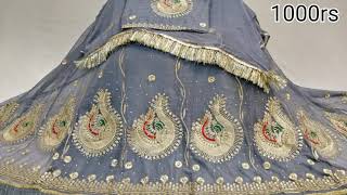 Heavy rajputi half pure poshak with asstr- only+free shipping👌
