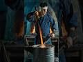 Forging a Katana From Scratch: The Fire Quench