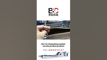 B&C BOCHEN MODEL High Speed Intelligent Flute Laminating Machine With Flip Flop Stacker