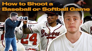 How to Shoot a Baseball or Softball Game