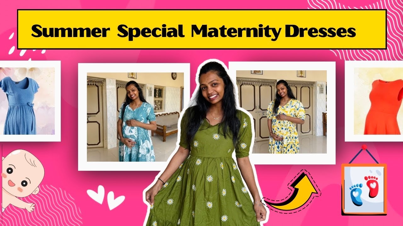 Summer Special Maternity Dress ! 👶💕
