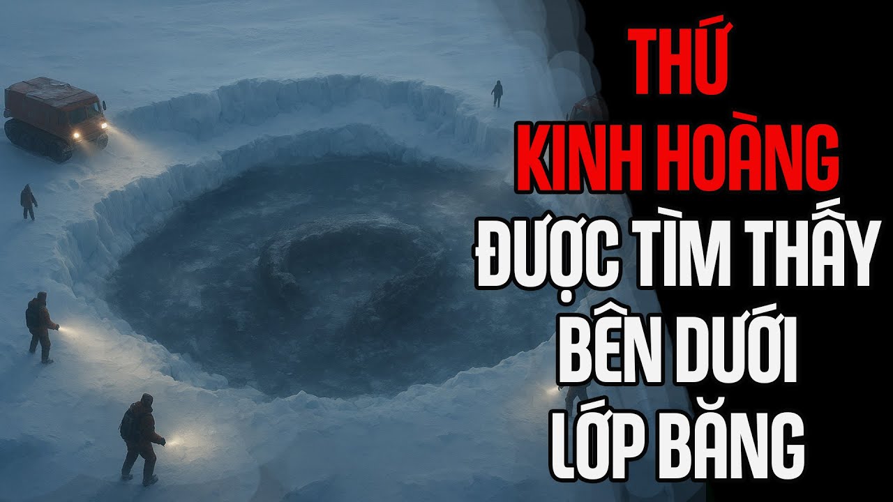 Chúng tôi đã tìm thấy một thứ KINH HOÀNG bên dưới lớp băng ở Nam Cực - Creepypasta