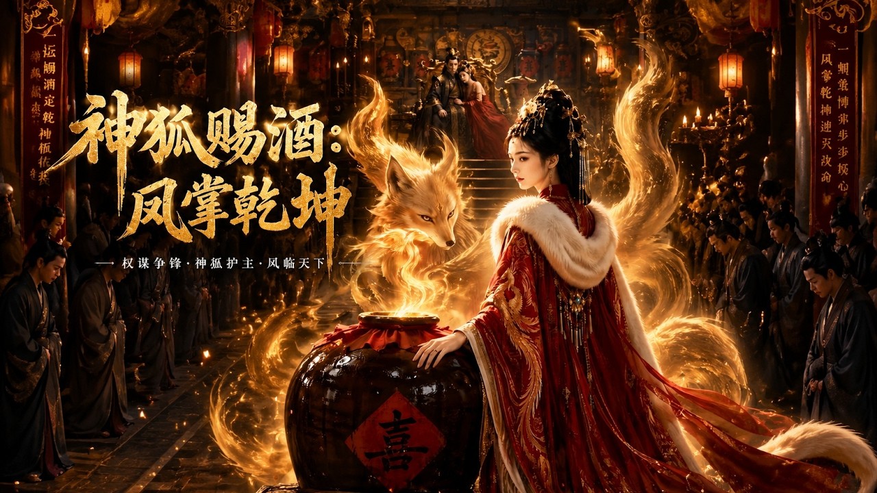 【高清全集】《神狐赐酒：凤掌乾坤》 #逆袭 #爱情 #甜宠 #反转 #热门短剧 #drama #爽剧 #電影 #精彩影视 #AI短剧
