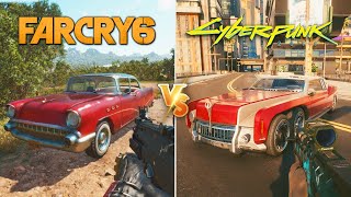 видео: Far Cry 6 против Cyberpunk 2077 - Что лучше? картинка: Far Cry 6 против Cyberpunk 2077 - Что лучше?
