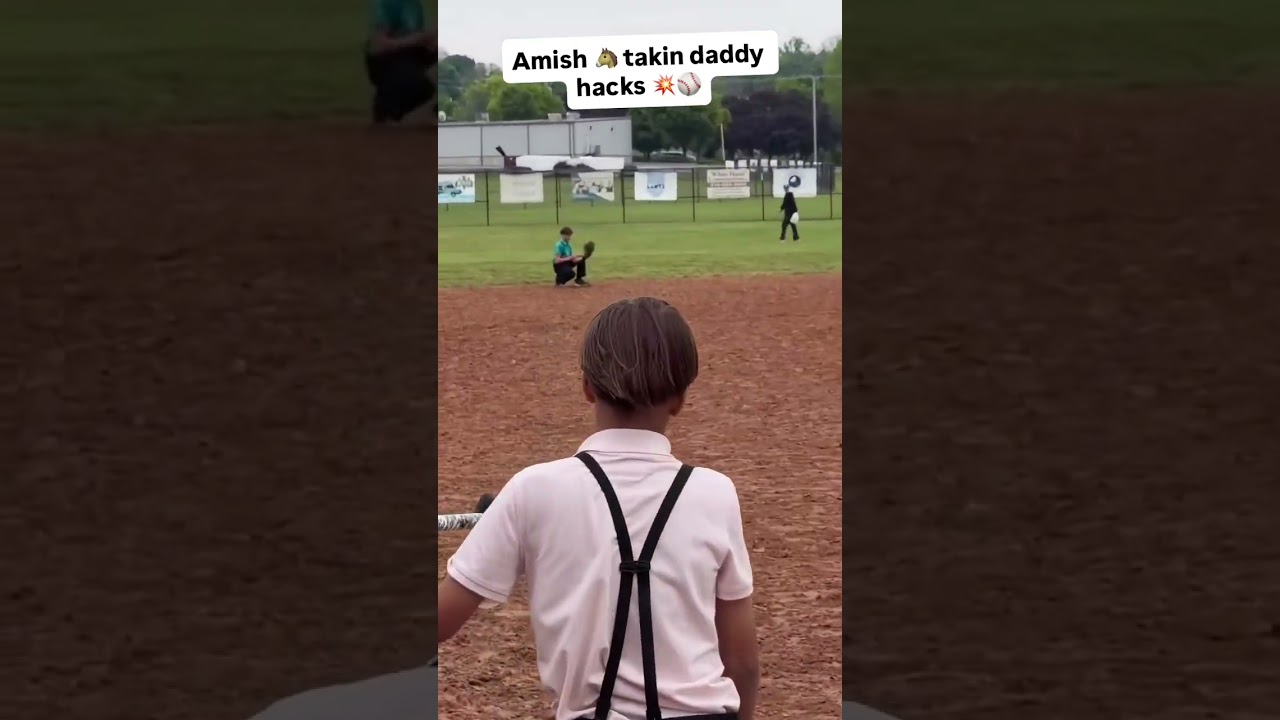 The Amish out here putting on a show !  #baseball #mlb #sports #mennonite #cooperstown #softball