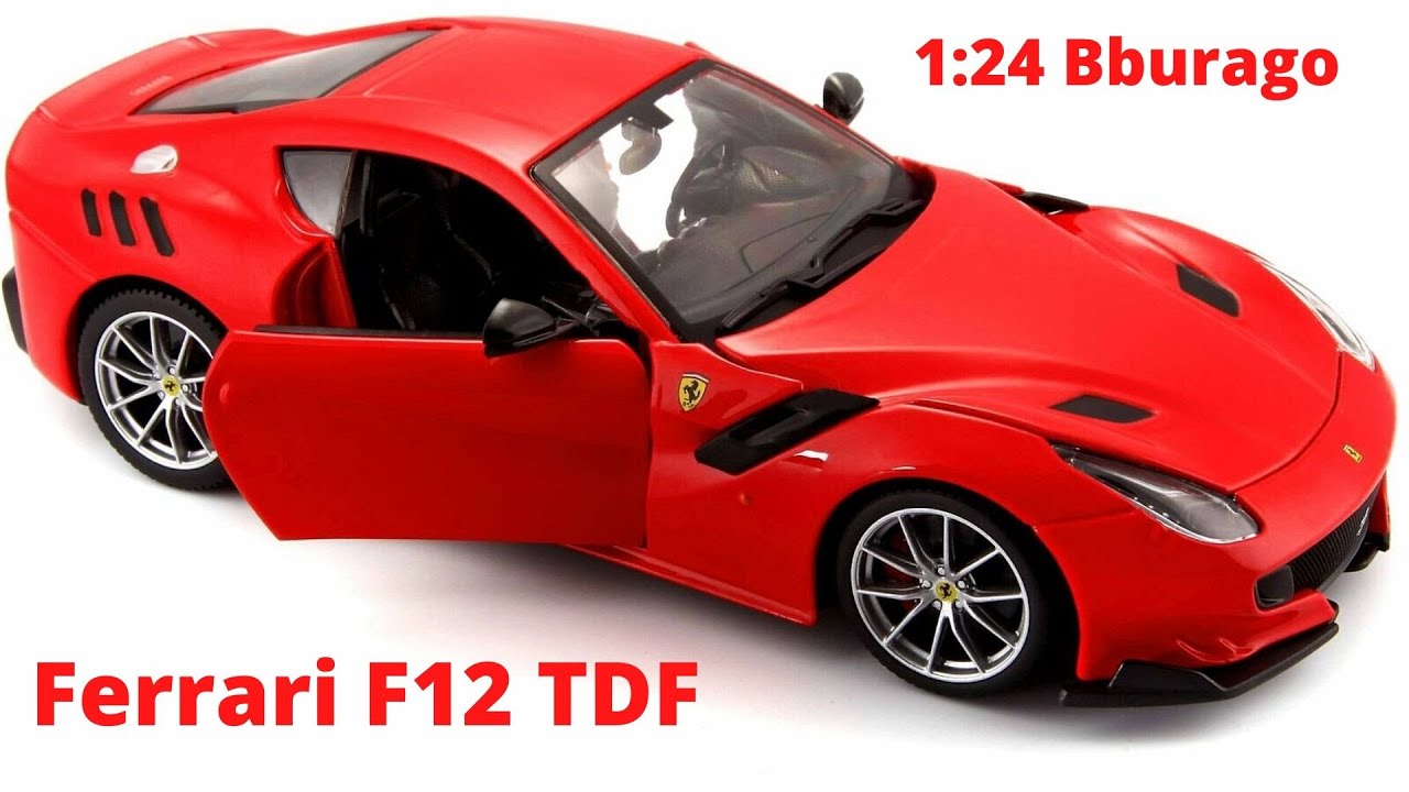 Ferrari F12 TDF 1:24 Bburago [ Review video ] - YouTube