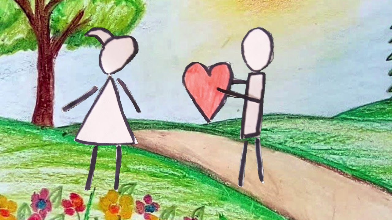 ♥STOP MOTION CORAZÓN DE PAPEL ♥ YouTube