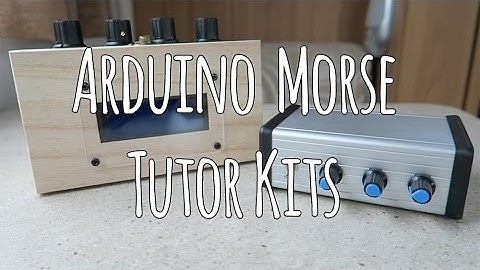Arduino Morse Tutor Kit