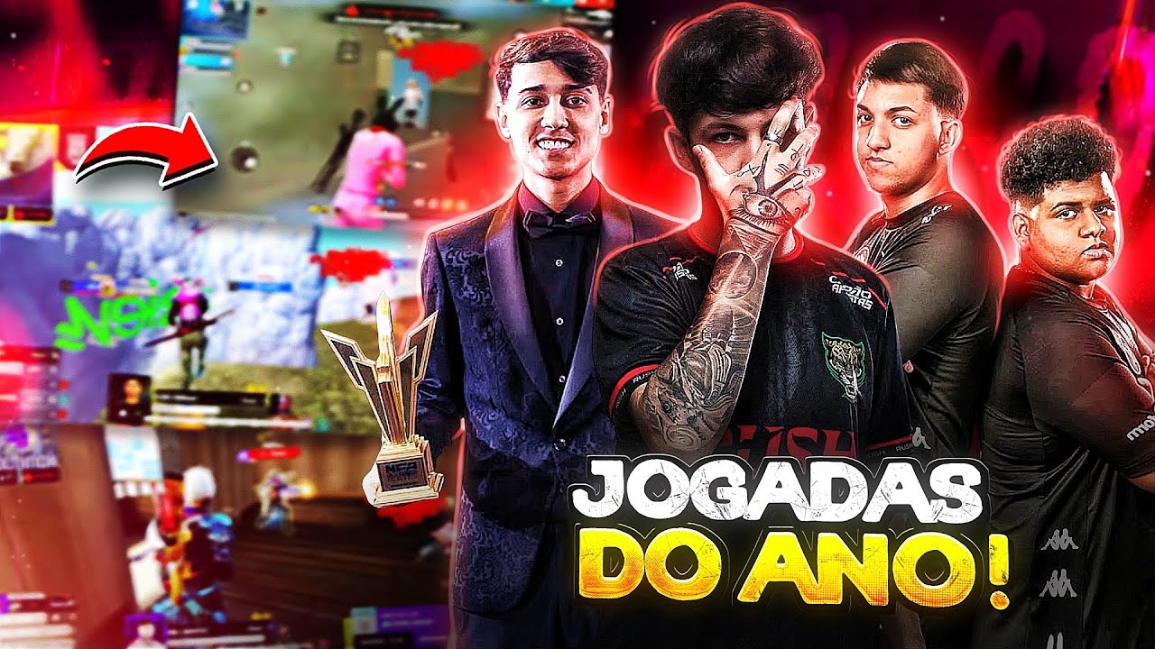 AS TOP 10 MELHORES JOGADAS DE 2024 NO FREE FIRE! - Retrospectiva FF