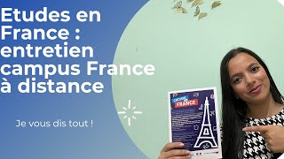 Étude en France: entretien campus France à distance