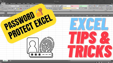 Password Protect an Excel File #excel #exceltutorial #tipsandtricks #productivity #worksmart #hustle