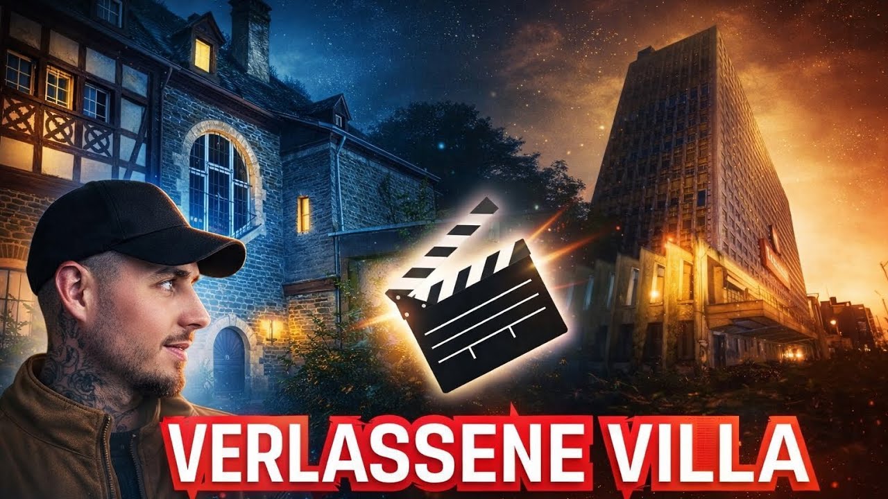 HORROR VILLA IM WALD! | Verlassene Filmkulisse aus 1903 entdeckt 🎥🌲