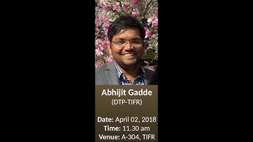 Abhijit Gadde (DTP-TIFR): Vector space of conformal field theories.