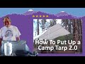 How to put up a camping tarp - 2.0